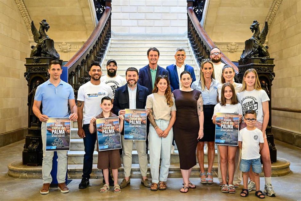 Presentación del 'I Trofeu Ciutat de Palma Brazilian Jiu Jitsu'