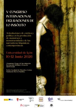 Cartel del V Congreso Internacional Figuraciones de lo Insólito que se desarrollará en la ULE.