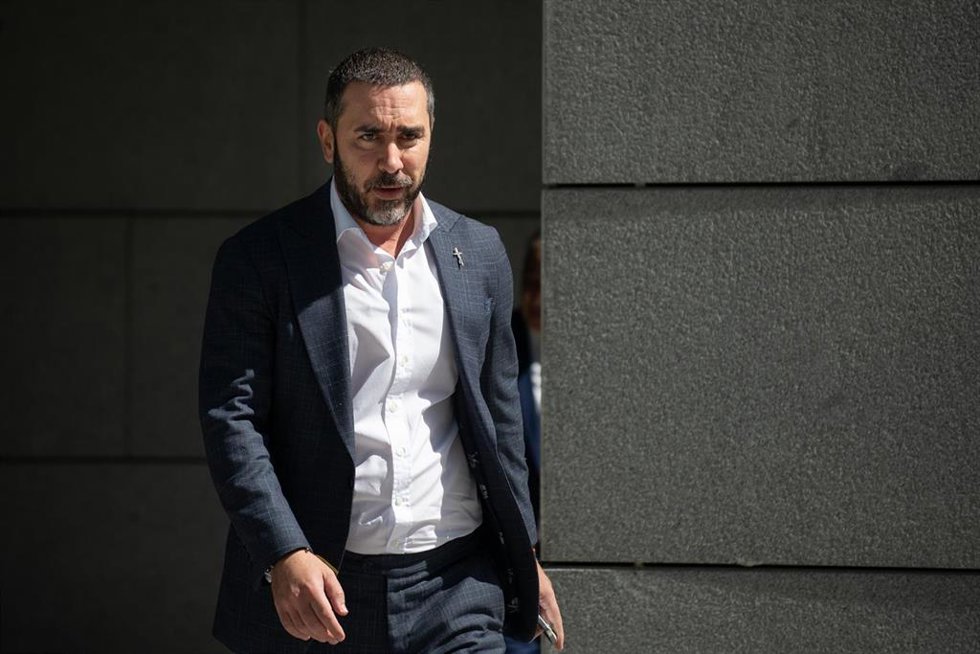 El empresario Víctor de Aldama a su salida de la Audiencia Nacional, a 21 de mayo de 2026, en Madrid (España). 