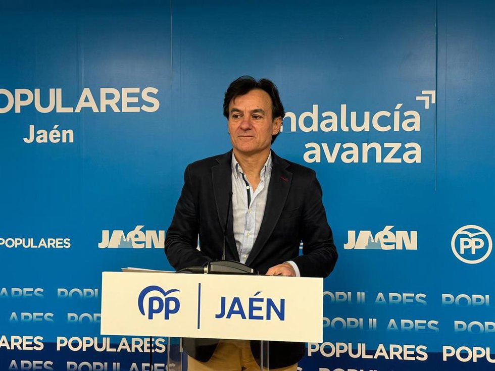 Archivo - El portavoz del PP en el Ayuntamiento de Jaén, Agustín González/Archivo