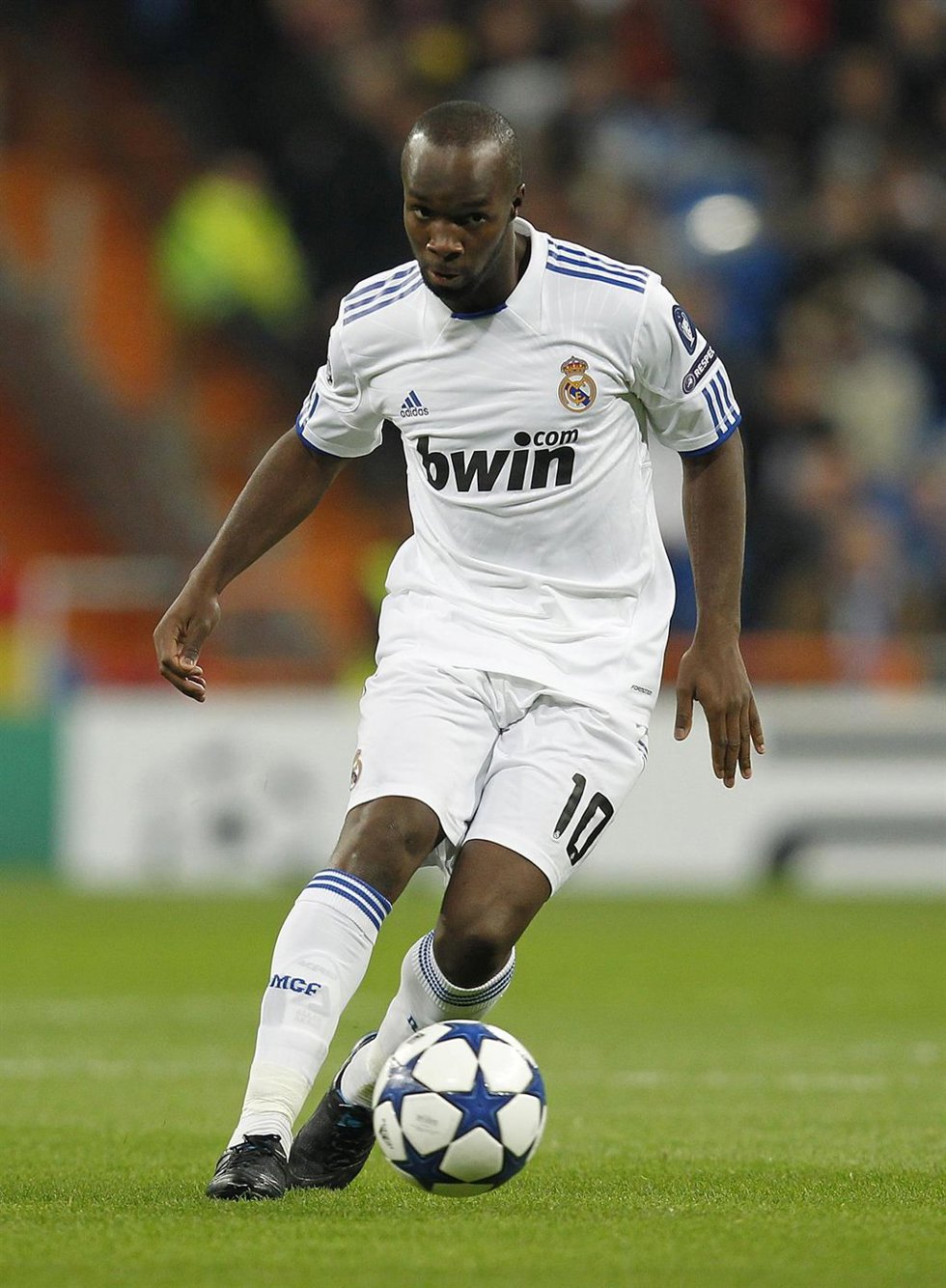 Archivo - Lass Diarra con el Real Madrid