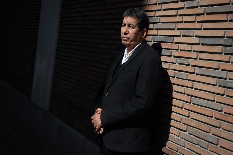 Archivo - El delegado del Frente Polisario en España, Abdulah Arabi