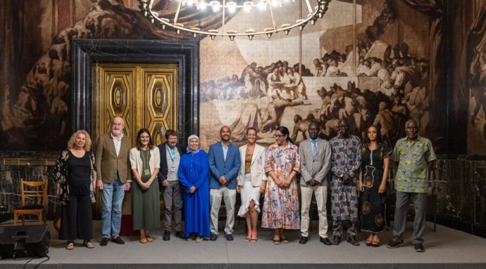 El Ayuntamiento de Barcelona ha celebrado este lunes por la tarde el Día de África