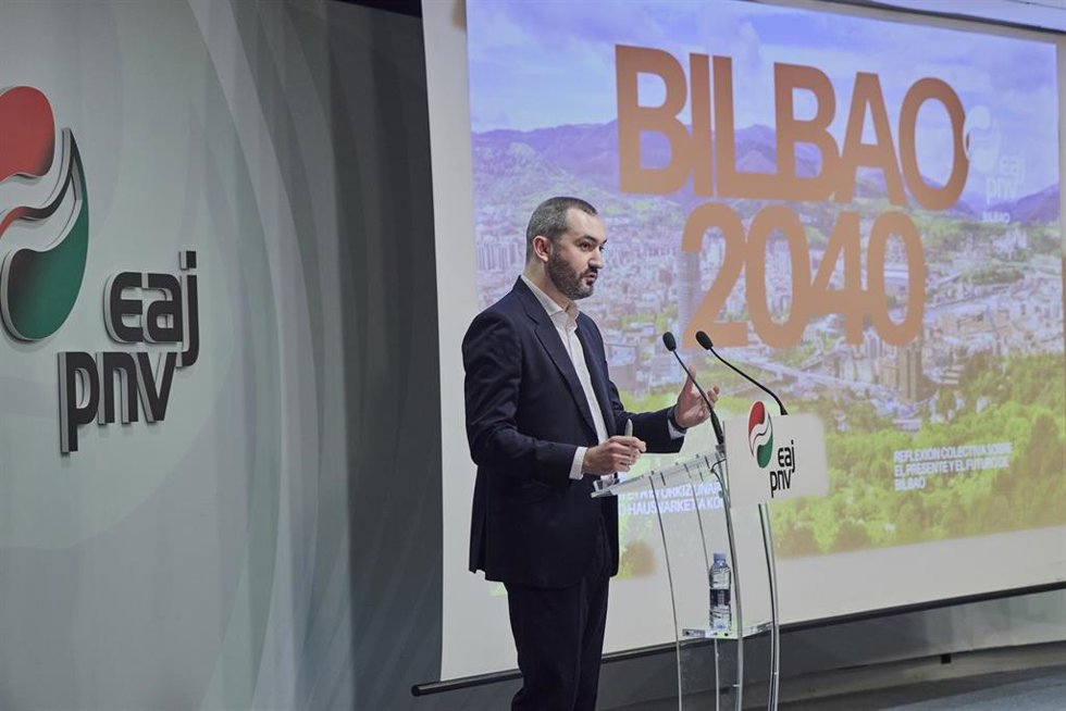 Mikel Hildalgo, propuesto candidato del BBB del PNV a la alcaldía de Bilbao