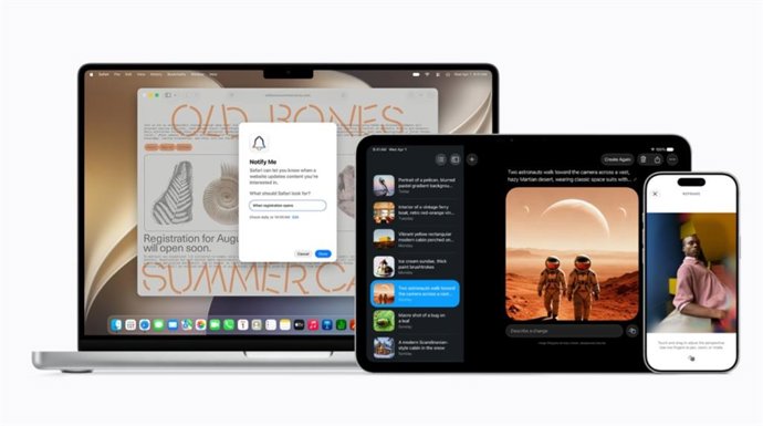 Nuevos sistemas operativos iOS 27, macOs 27 e iPadOS 27.