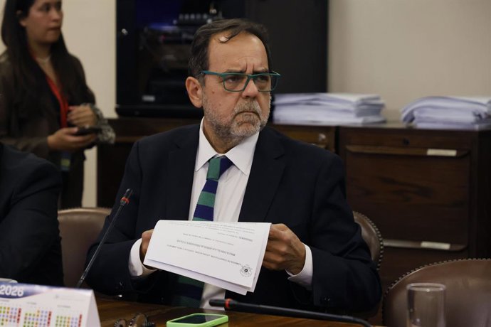 Valparaiso, 17 marzo 2026  Jaime Mulet durante la Comision de Constitucion   Sebastian Cisternas/Aton Chile
