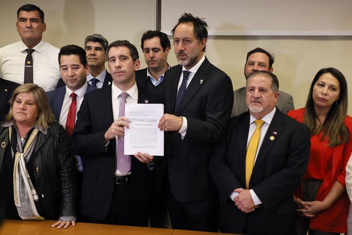 Valparaiso, 8 de junio 2026. Diputados oficialistas presentan Acusacion Constitucional contra exministro Nicolas Grau Sebastian Cisternas/Aton Chile