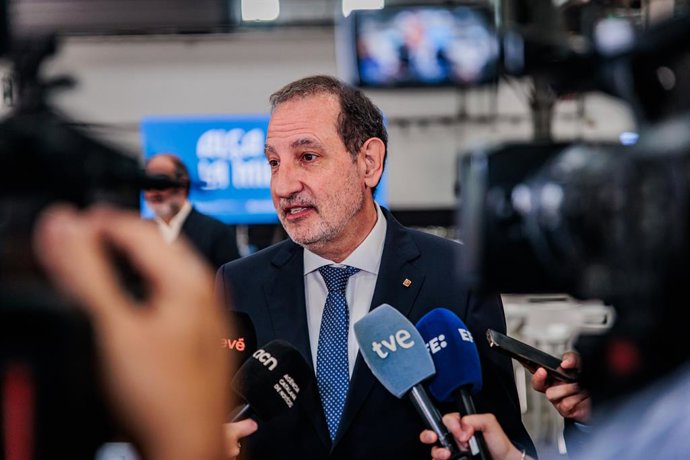El conseller de Justicia, Ramon Espadaler, visita el Centre Internacional de Mitjans (CIM) en Barcelona