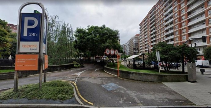 Archivo - Parking El Arenal, de Telpark (Gijón).