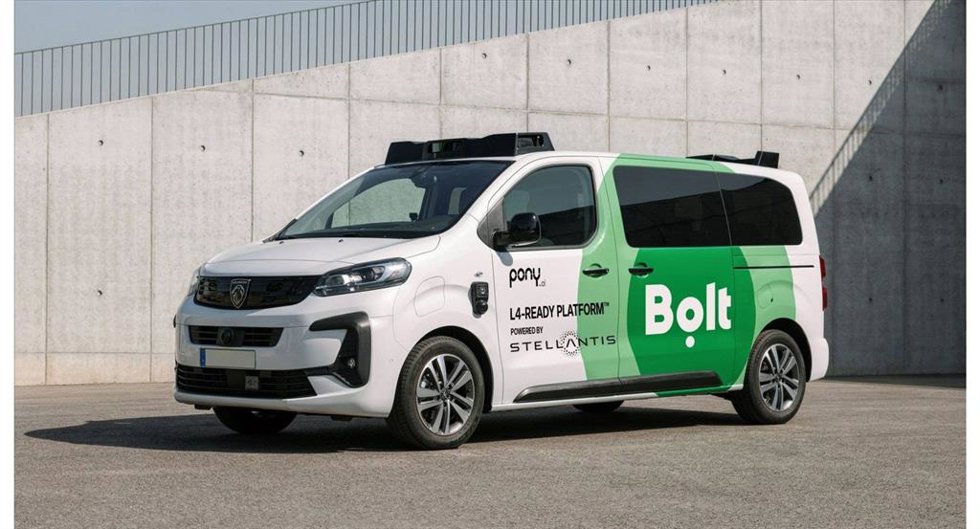 Bolt, Pony.Ai y Stellantis lanzarán un programa piloto de movilidad autónoma en Luxemburgo