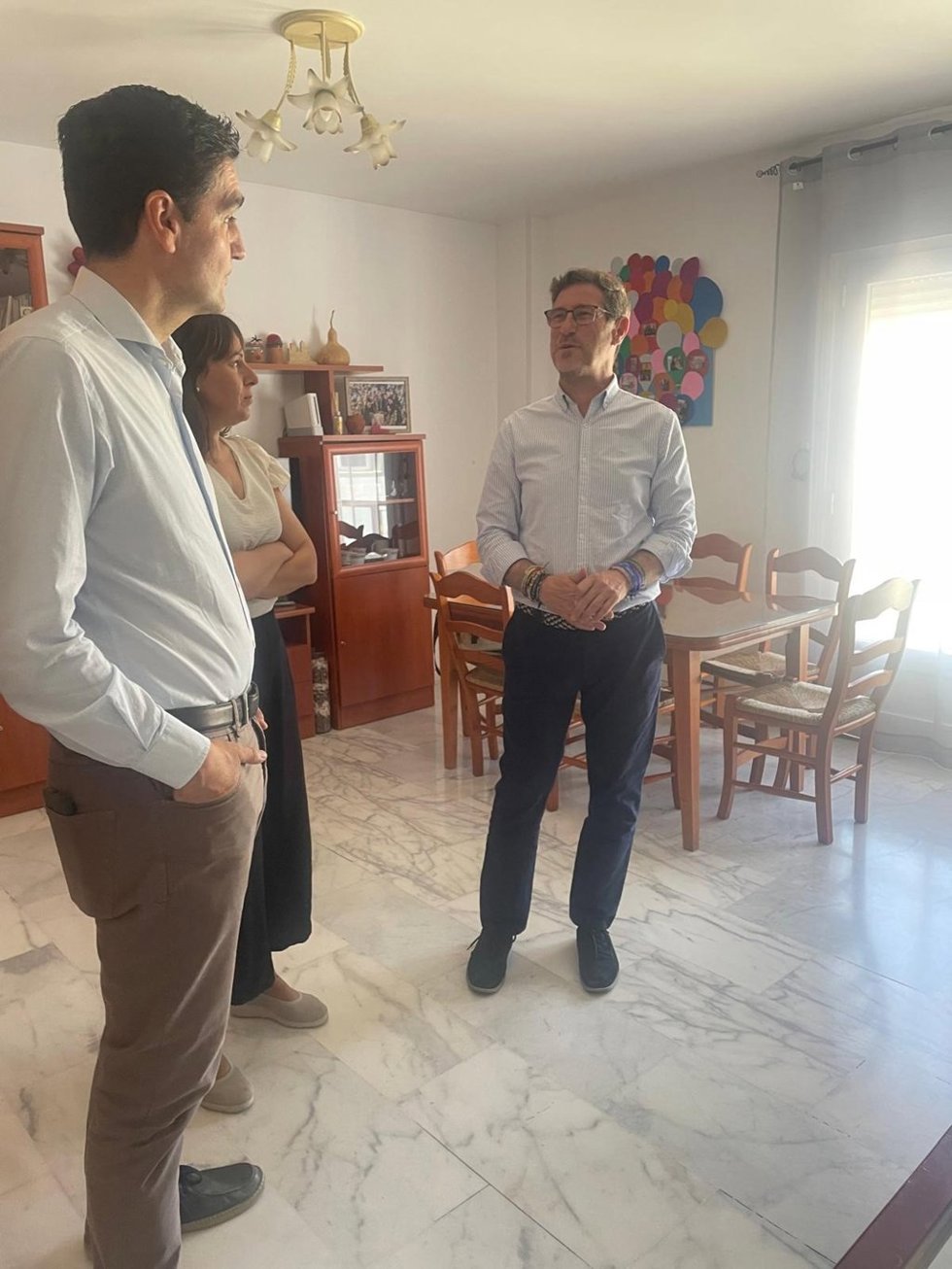 Visita a la sede de la Asociación Edad Dorada Mensajeros de la Paz Andalucía en Alcalá la Real (Jaén)