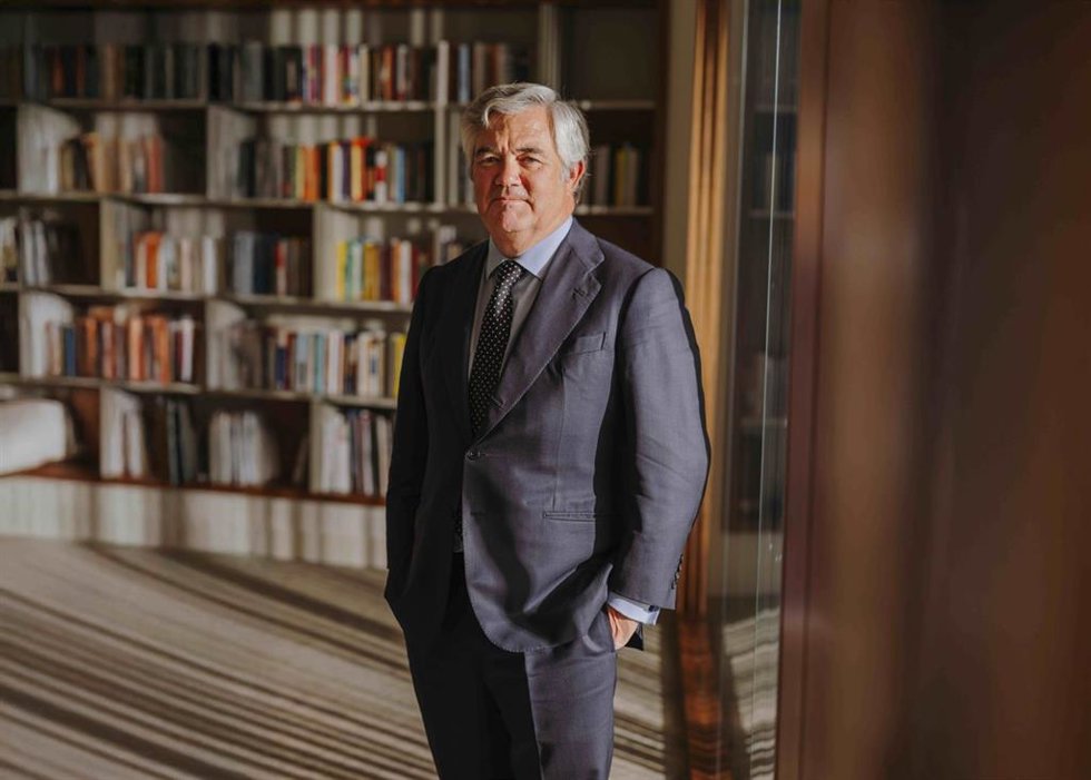 El presidente de Abante, Santiago Satrústegui.