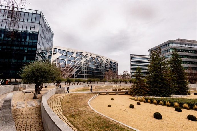 Archivo - Parque Empresarial Cristalia, en Vía de los Poblados, a 19 de diciembre de 2025, en Madrid (España).