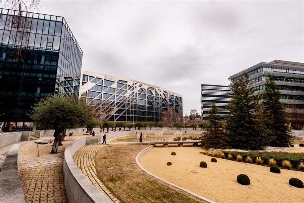 Archivo - Parque Empresarial Cristalia, en Vía de los Poblados, a 19 de diciembre de 2025, en Madrid (España).