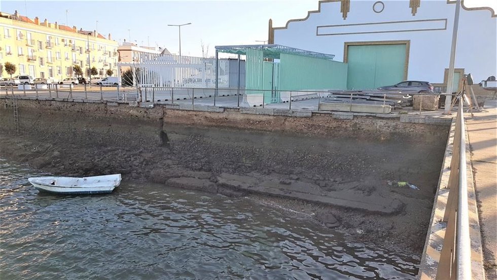 Pantalán de Isla Cristina (Huelva).
