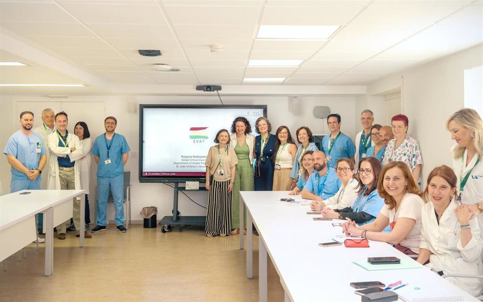Equipo de pediatría del Virgen del Rocío