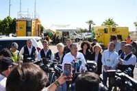 Las seis familias desalojadas en Guillena (Sevilla) ya pueden volver a sus casas tras la estabilización del incendio