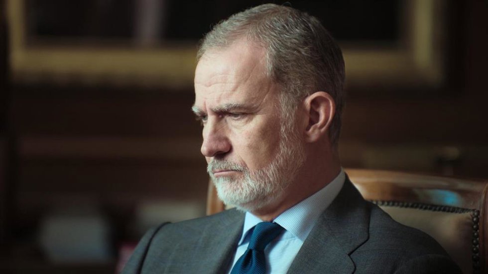 El Rey Felipe VI en un fotograma del documental 'Miguel Ángel Blanco: las 48 horas que lo cambiaron todo', de Netflix, en el que ha participado.