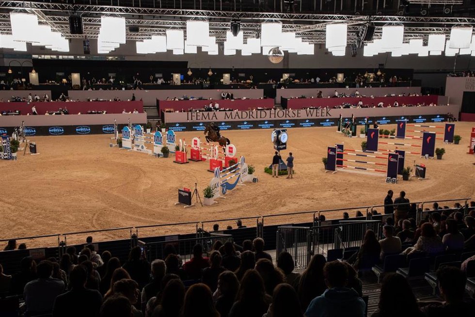 Archivo - Vista general durante la segunda jornada de una edición de la Madrid Horse Week
