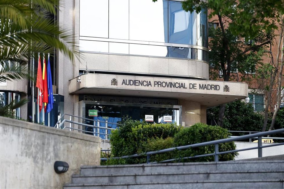Archivo - Recurso de la entrada a la Audiencia Provincial de Madrid, a 17 de abril de 2026, en Madrid (España).