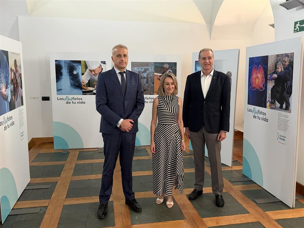 Inauguración de la exposición en el CRID de Talavera.