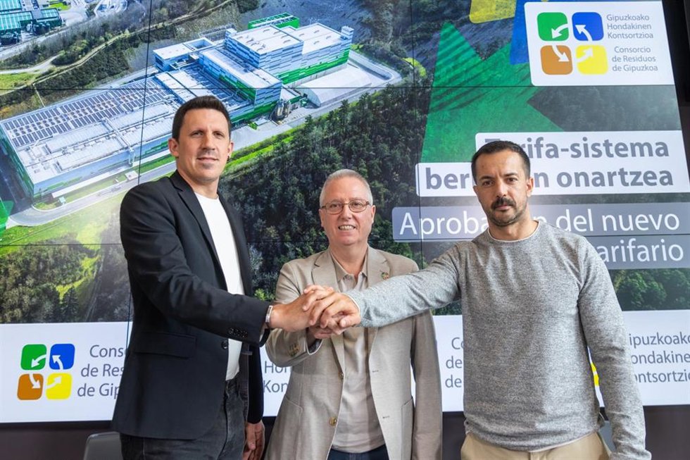 Consorcio de Residuos de Gipuzkoa aprueba por unanimidad un nuevo sistema tarifario