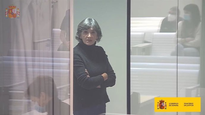 Archivo - Arxiu - María Soledad Iparraguirre en el juí per la seua col·laboració en un atemptat del 94 a Getxo.