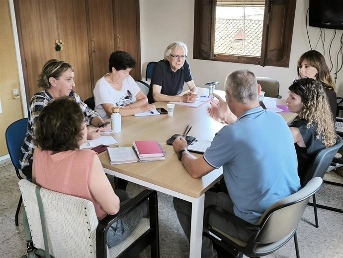 Mesa de trabajo con Psicólogas sin Fronteras