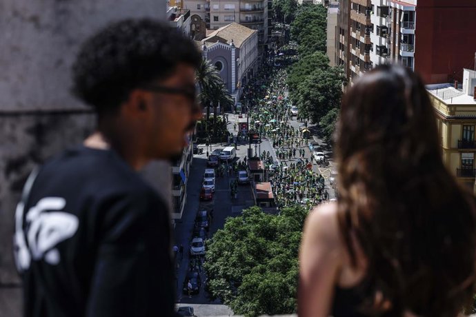  Manifestació per l'educació pública. ARXIU. 