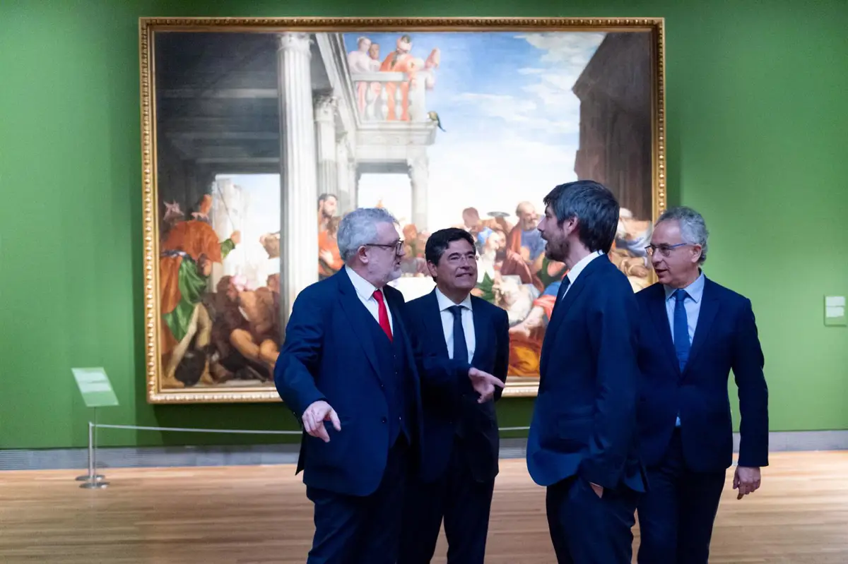 Inauguración de la exposición de Paolo Veronese en el Museo del Prado.