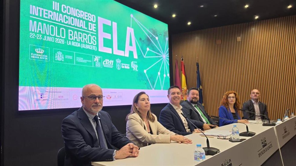Presentación del III Congreso Internacional sobre la ELA 'Manolo Barrós'.