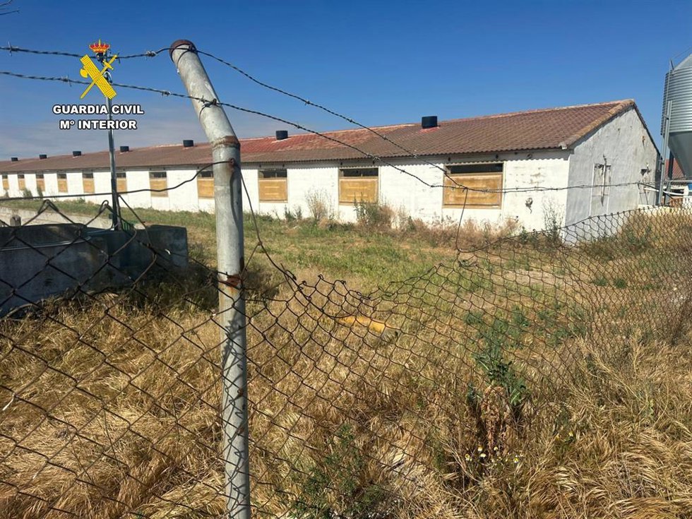 La Guardia Civil de Teruel detiene a cuatro hombres y un menor y evita un robo en una empresa de Caminreal