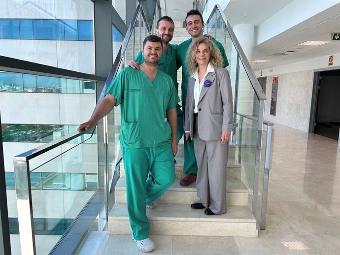 Foto da equipe de pesquisa.