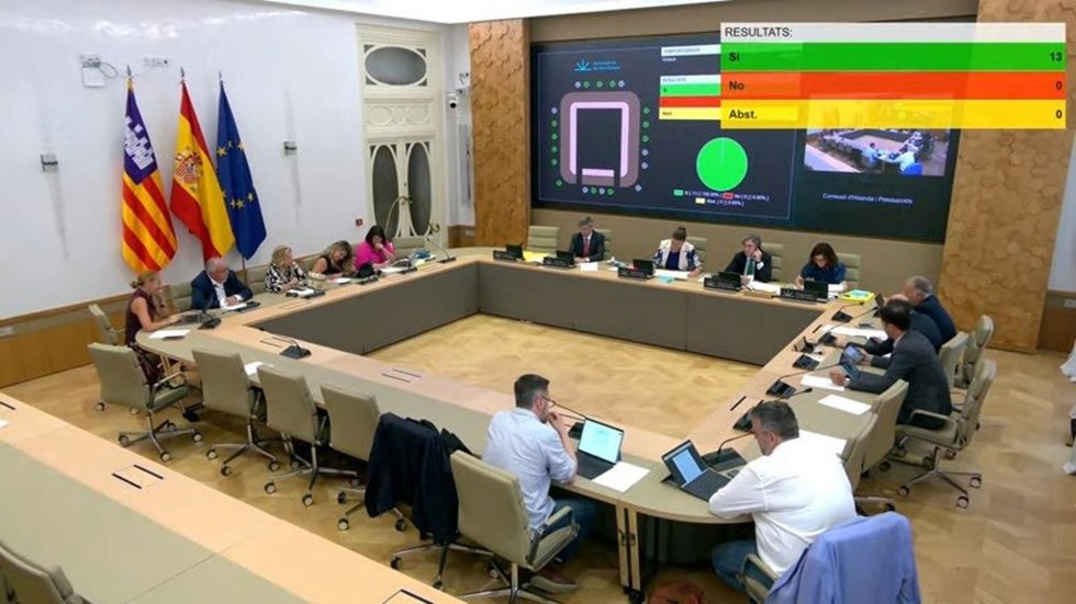 Reunión de la Comisión de Hacienda y Presupuestos del Parlament
