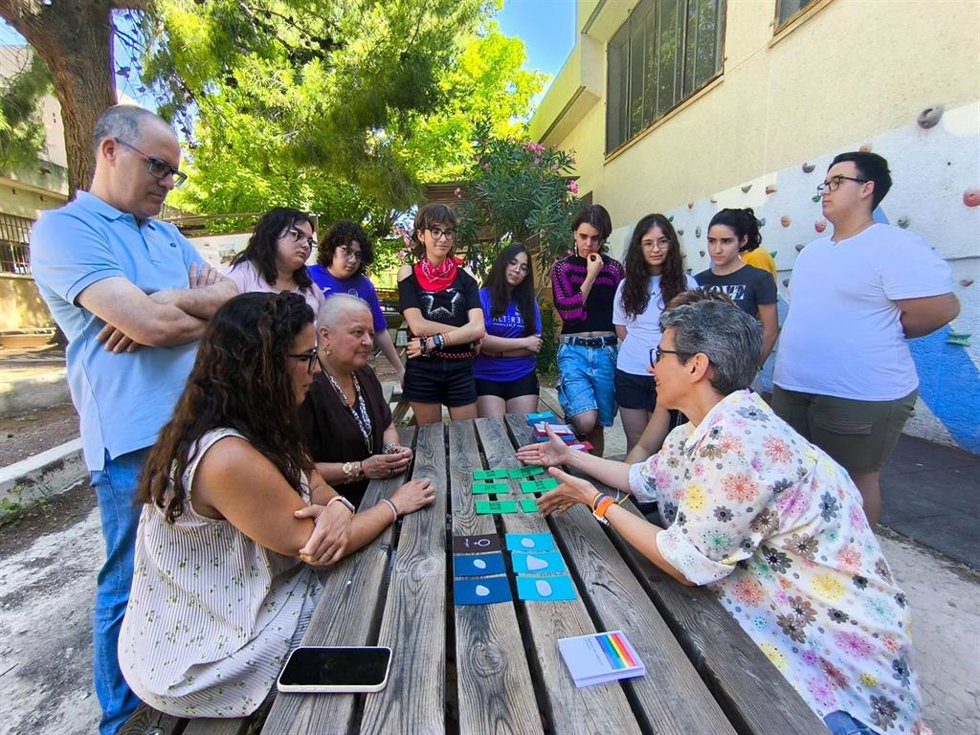 Visita al IES Fuente de la Peña.