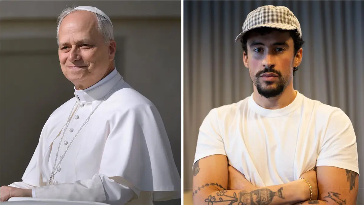El Papa León XIV y Bad Bunny