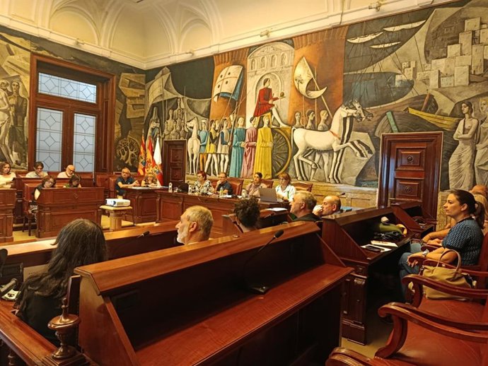 Reunión del Fondo Local de Cooperación para el Desarrollo de la provincia de Zaragoza.