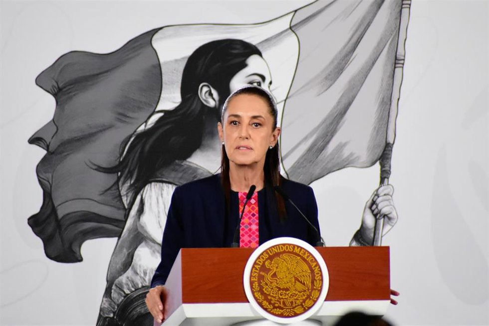 Claudia Sheinbaum, presidenta de México.