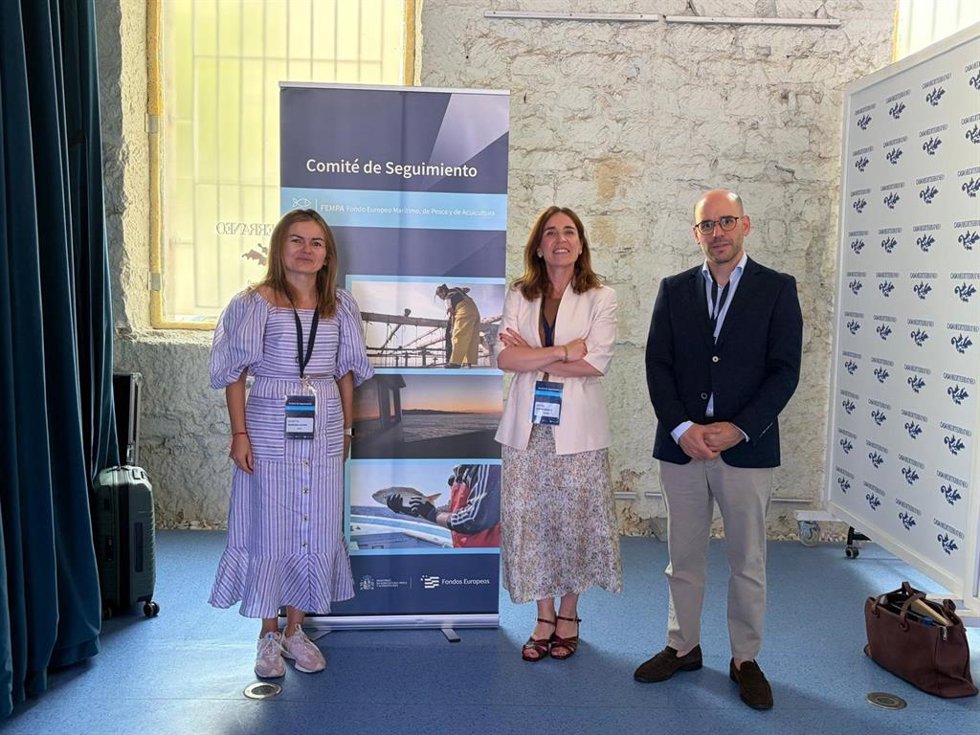 Representantes de la Consellería do Mar en el Comité de Seguimiento del Fondo Europeo Marítimo de Pesca y de Acuicultura.