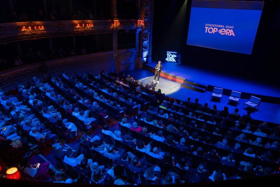 Presentación de 'Donostiarra 2040. Topera', el proceso ideado para desarrollar un proyecto de futuro para Donostia