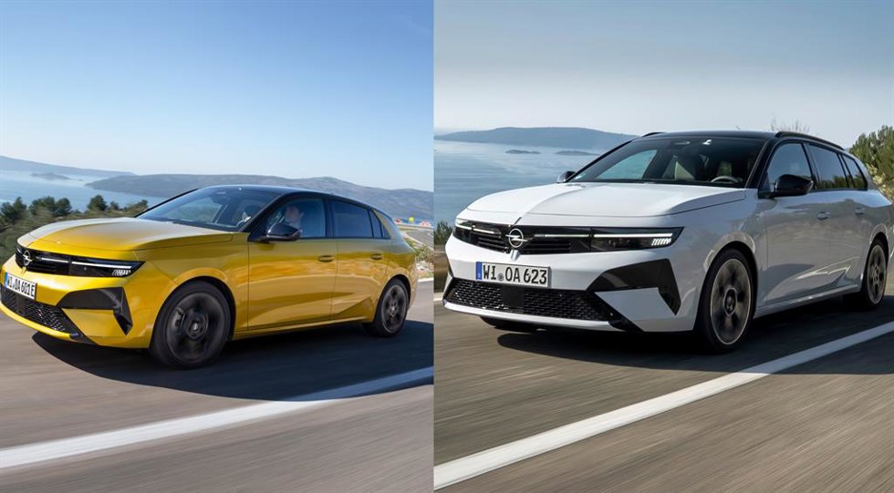Opel electrifica el Astra y el Sports Tourer con hasta 454 km de autonomía y tecnología alemana