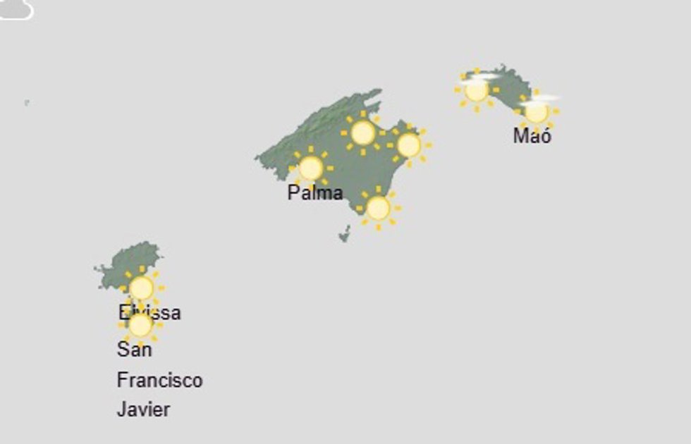 El tiempo hoy, miércoles 10 de junio, en Baleares.