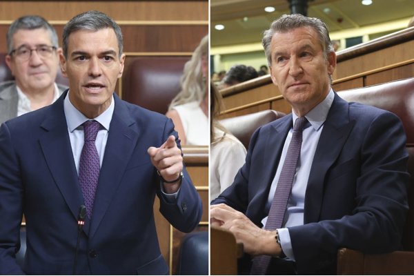 Feijóo pide a Sánchez dimitir y no "estirar esta basura" y el presidente rechaza lecciones del PP tras su corrupción
