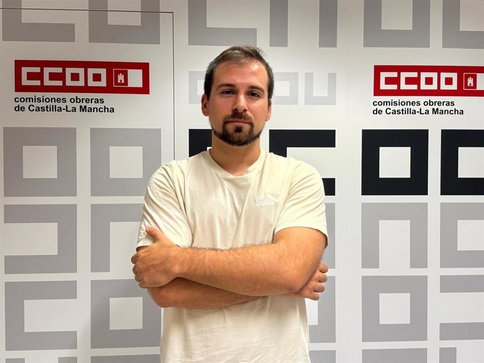 Juan Carlos del Puerto, secretario de empleo, formación y migraciones de CCOO Castilla - La Mancha.