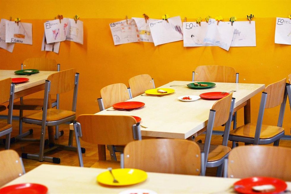 Archivo - Comedor escolar.