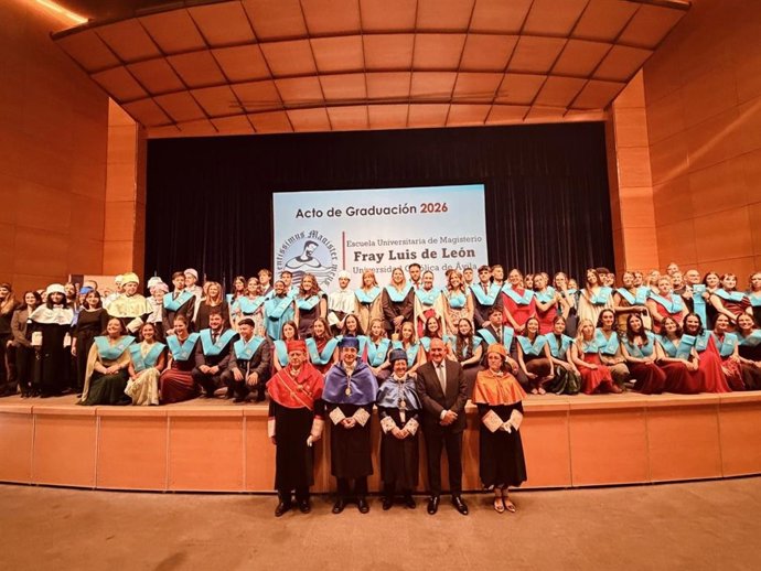 Acto de graduación.