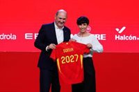 Louzán felicita a la selección femenina: "Daremos todo el apoyo posible para la segunda estrella"