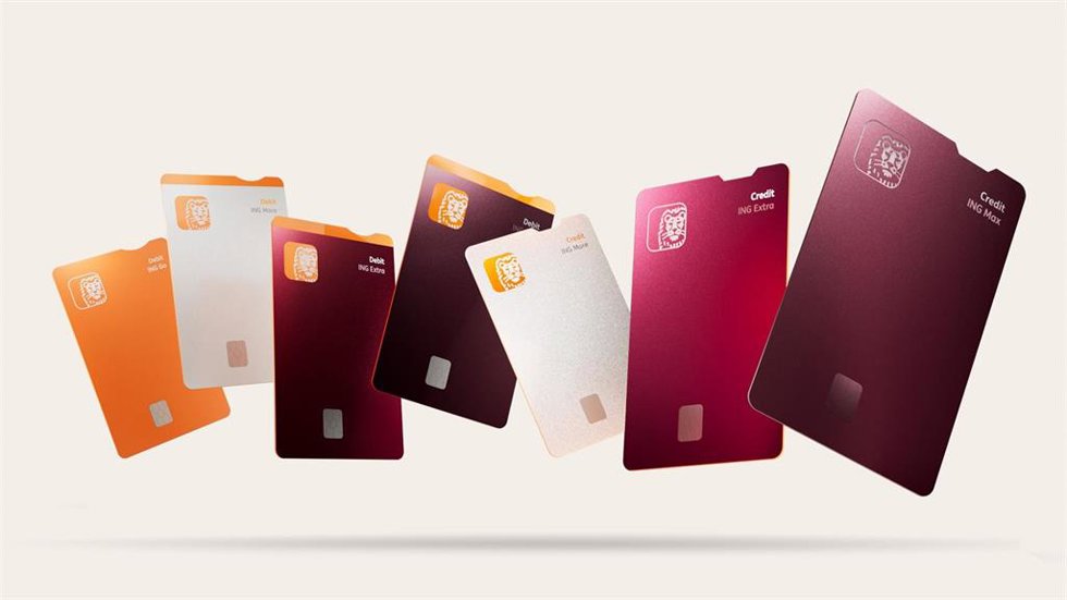 Nuevas tarjetas de ING con su modelo de banca por suscripción.