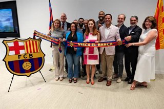 Inauguración de la oficina comercial del FC Barcelona en Miami (Estados Unidos)