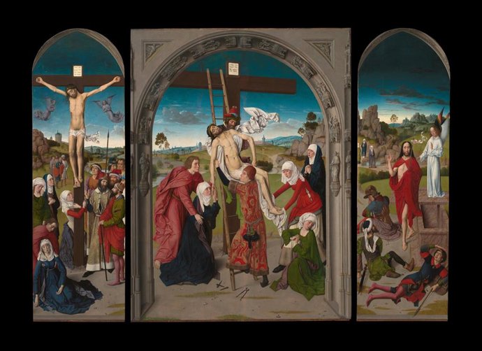 Archivo - La Capilla Real de Granada ha anunciado el regreso a su sede del Tríptico del Descendimiento de la Cruz (hacia 1455-1460), obra cumbre del pintor flamenco Dieric Bouts (1415-1475) y pieza singular de entre las tablas flamencias que legó la reina